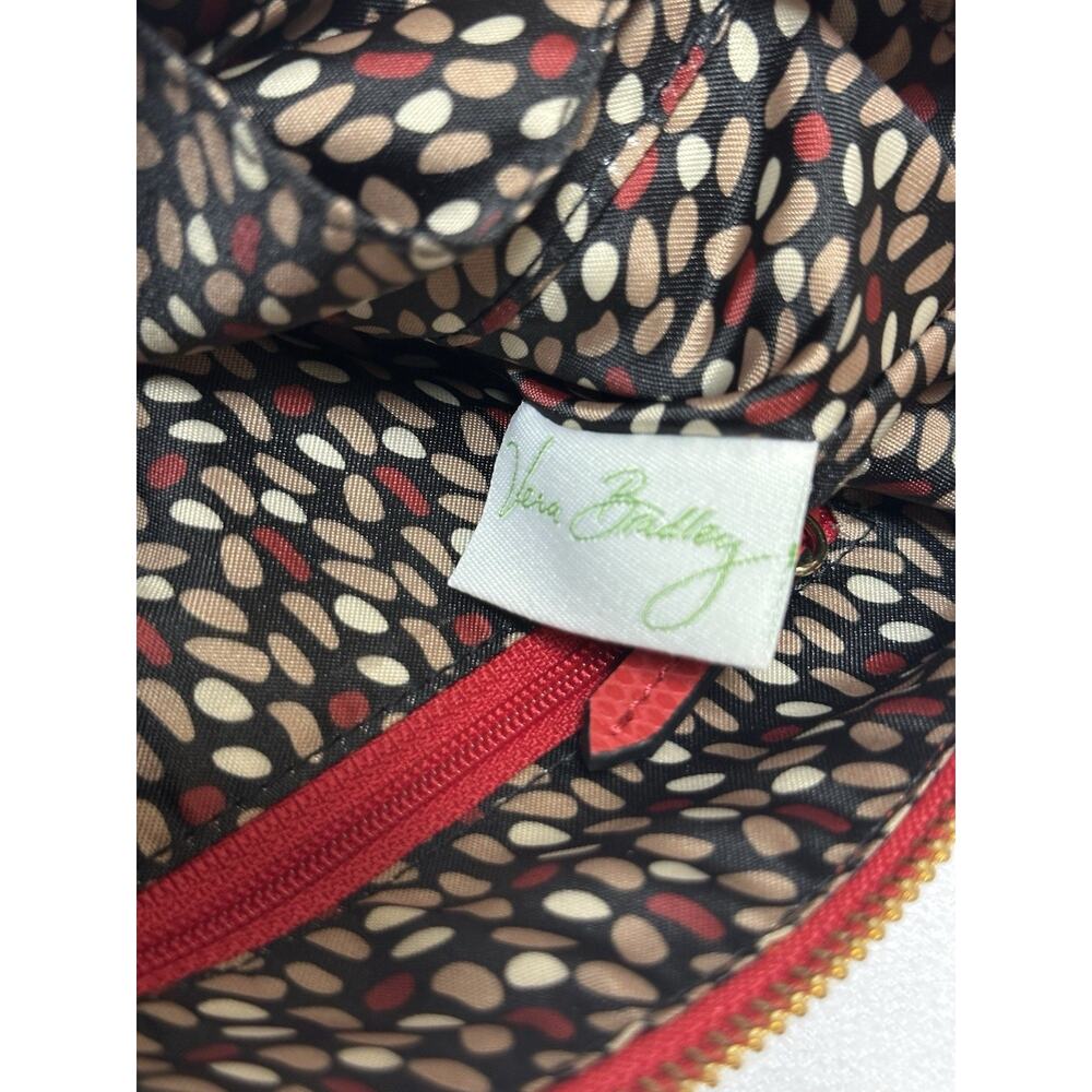 NWT Vera Bradley PREPPY POLY CROSSBODY Shoulder Bag in TANGO RED purse 14896-480 - Picture 10 of 11